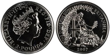 2007 £2 S-BF11 Britannia Ag MS69