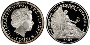 2007 £2 S-BF11 Britannia Ag PR68DCAM