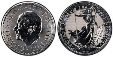 2024 £2 Britannia Ag MS67