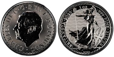 2025 £2 Britannia Ag MS68