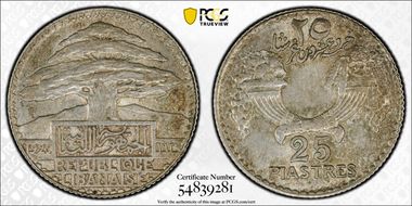 1929 25 Pia Lec-35 MS62