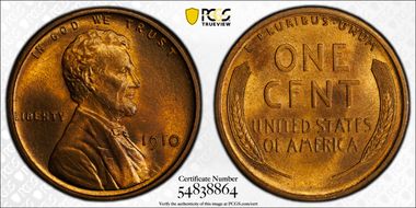 1910 1C MS65RB