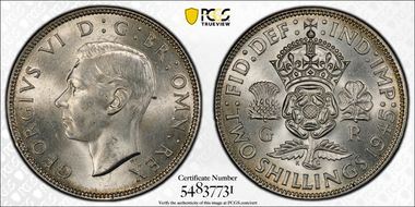 1945 Florin S-4081 MS64