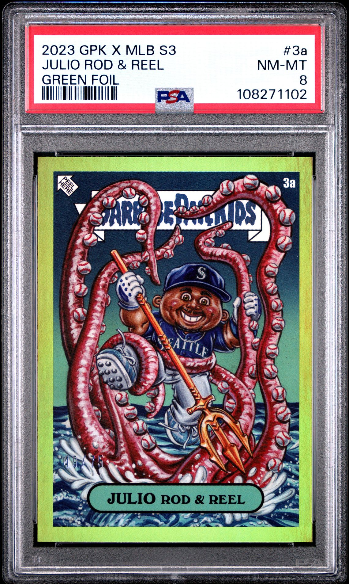 Julio Rod & Reel PSA 8