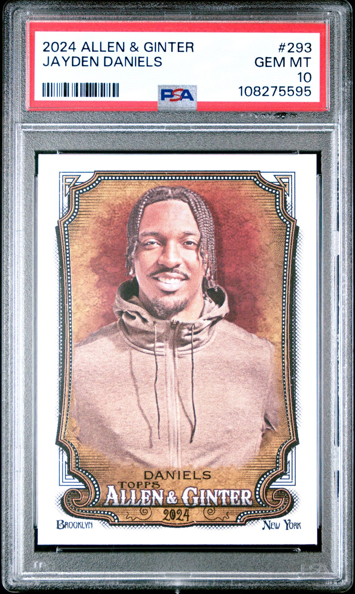 2024 Topps TOPPS ALLEN & GINTER #293 Jayden Daniels front