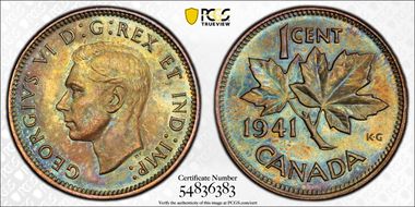 1941 1C MS63BN