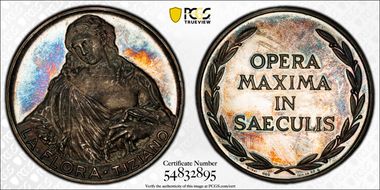 No Date Medal La Flora - Tiziano Ag SP64