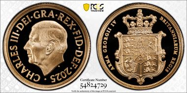 2025 Sov Shield PR70DCAM