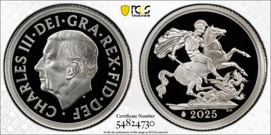 2025 Sov St. George Ag w/ Privy PR70DCAM