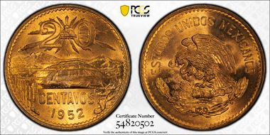 1952-Mo 20C KM-439 MS66RD