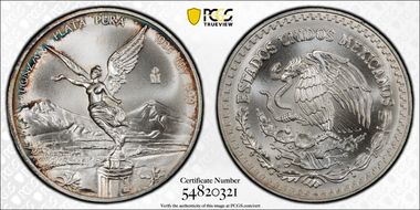 1996-Mo Onza Libertad Ag MS69