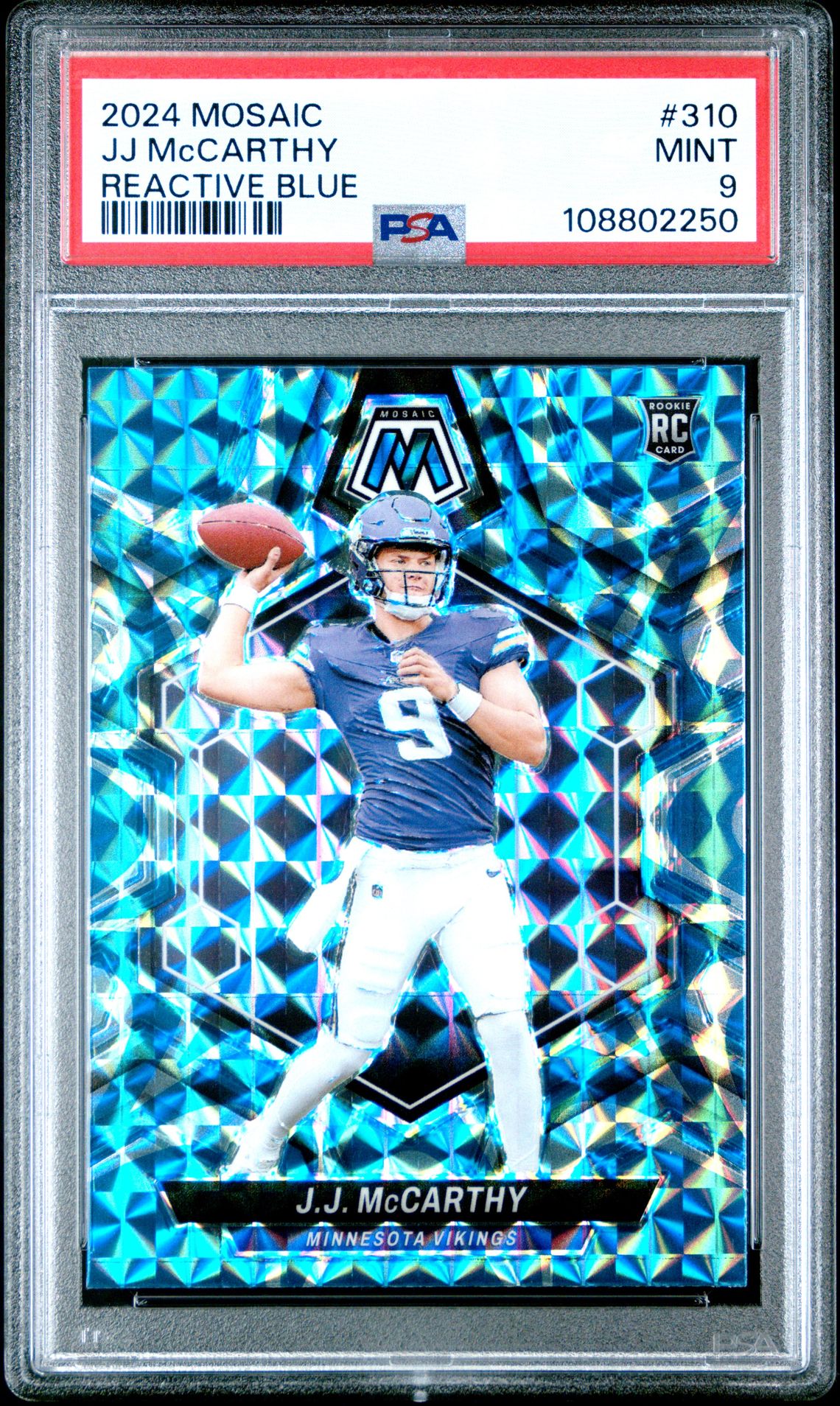 2024 Panini PANINI MOSAIC Green #310 Jj Mccarthy front