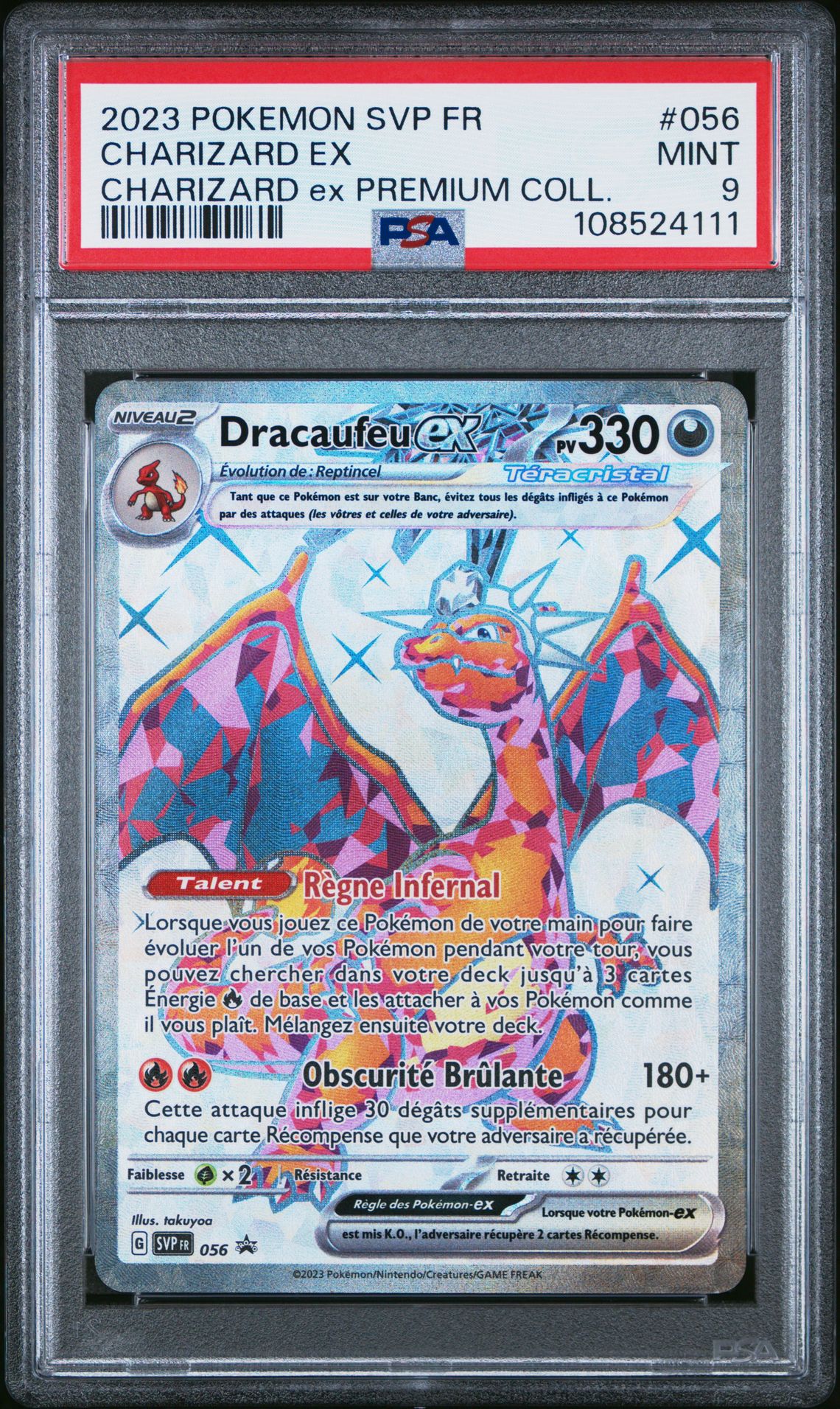 2023 Pokemon Charizard EX Premium Coll #056 Charizard Ex front