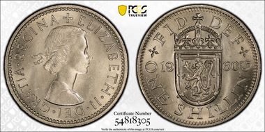 1960 Shil S-4148 Scottish Rev MS65