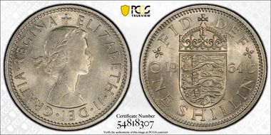 1964 Shil S-4147 English Rev MS64