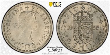 1955 Shil S-4147 English Rev MS65