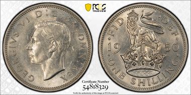 1950 Shil S-4108 English Rev MS62