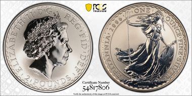2006 £2 S-BF2 Britannia Ag MS68