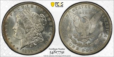 1896-O $1 MS62