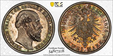 1876-A 2 Mk J-84 MS64