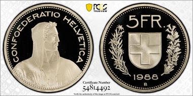 1988 B 5 Fr PR69DCAM