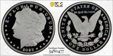 2023-S $1 Morgan Dollar PR69DCAM