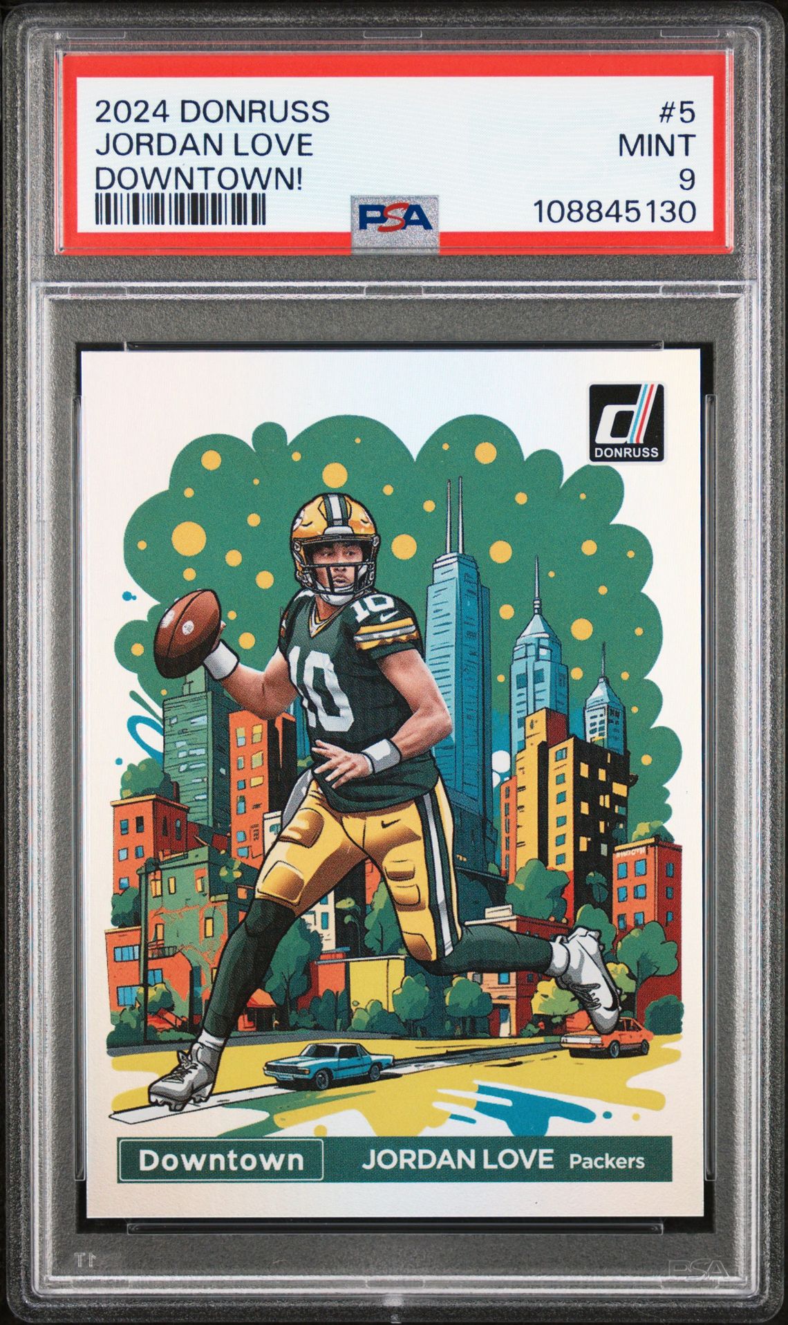 2024 Panini PANINI DONRUSS DOWNTOWN! #5 Jordan Love front