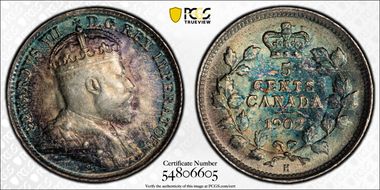 1902-H 5C Small H MS61