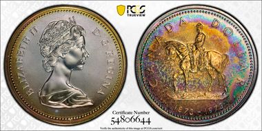 1973 S$1 R.C.M.P. Ag SP67