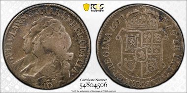 1692 10 Shil S-5662 J type 1 F12