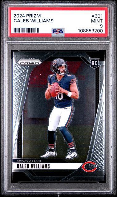 2024 Panini Prizm Caleb Williams #301 Mint 9 front