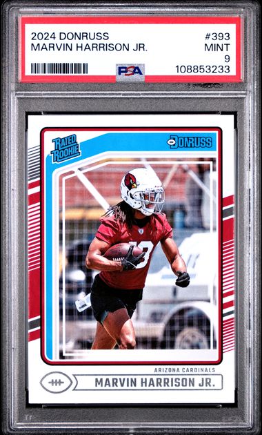2024 Panini Donruss Marvin Harrison Jr. #393 Mint 9 front
