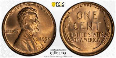 1950-D 1C MS66RD