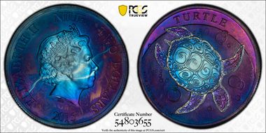 2015 $2 Hawksbill Turtle N1