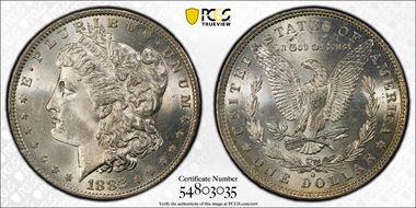 1882-O $1 MS64