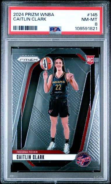2024 Panini Prizm Wnba Caitlin Clark #145 Nm-Mt 8 front