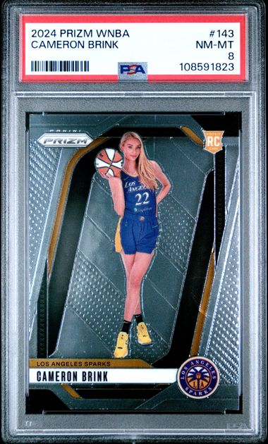 2024 Panini Prizm Wnba Cameron Brink #143 Nm-Mt 8 front