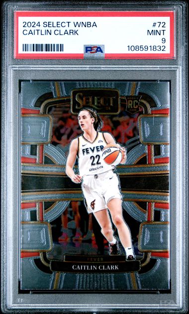 2024 Panini Select Wnba Caitlin Clark #72 Mint 9 front
