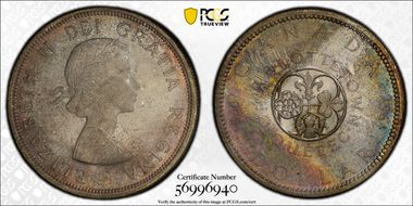 1964 S$1 Confederation MS65