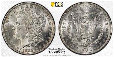 1885-O $1 MS64