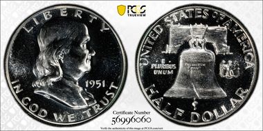 1951 50C PR64