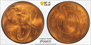 AH1369-1950 10C MS66RD