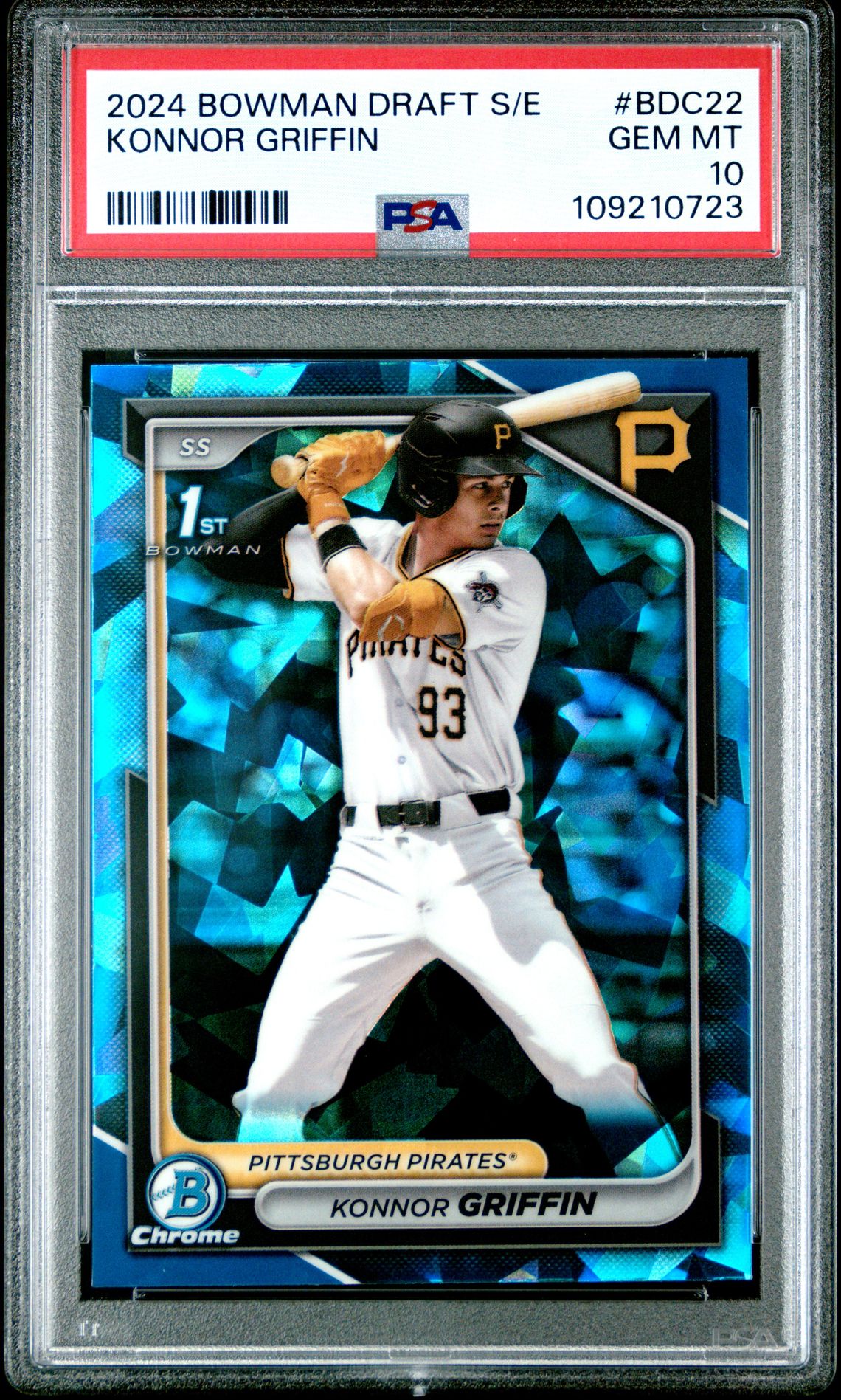 2024 Bowman Bowman Draft GOLD #BDC22 Konnor Griffin front