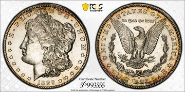 1899-S $1 AU55