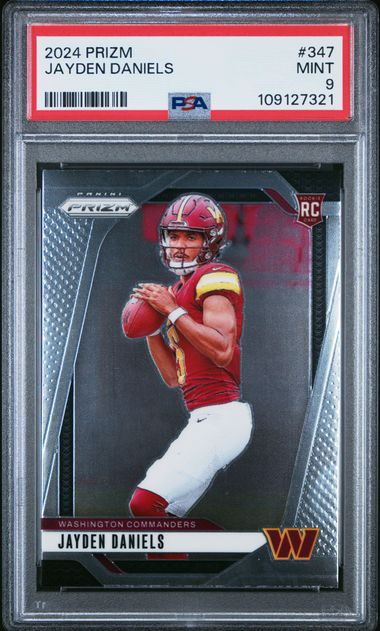 2024 Panini Prizm Jayden Daniels #347 Mint 9 front