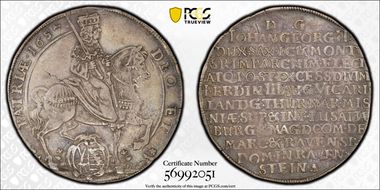 1657 Thaler Dav-7630 Vicariat XF45