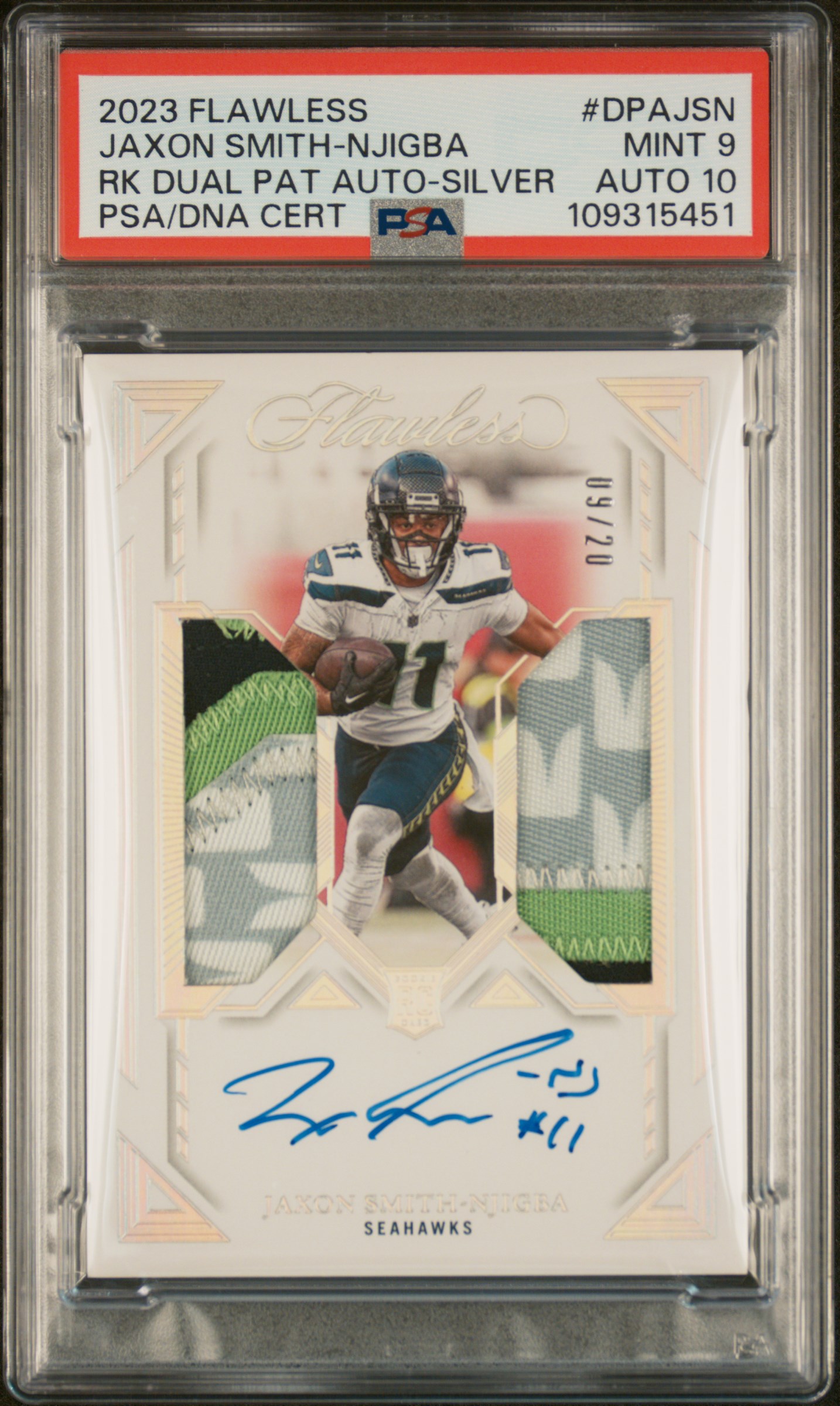 Jtbyrne89's 2023 Panini Flawless Rookie Dual Patch