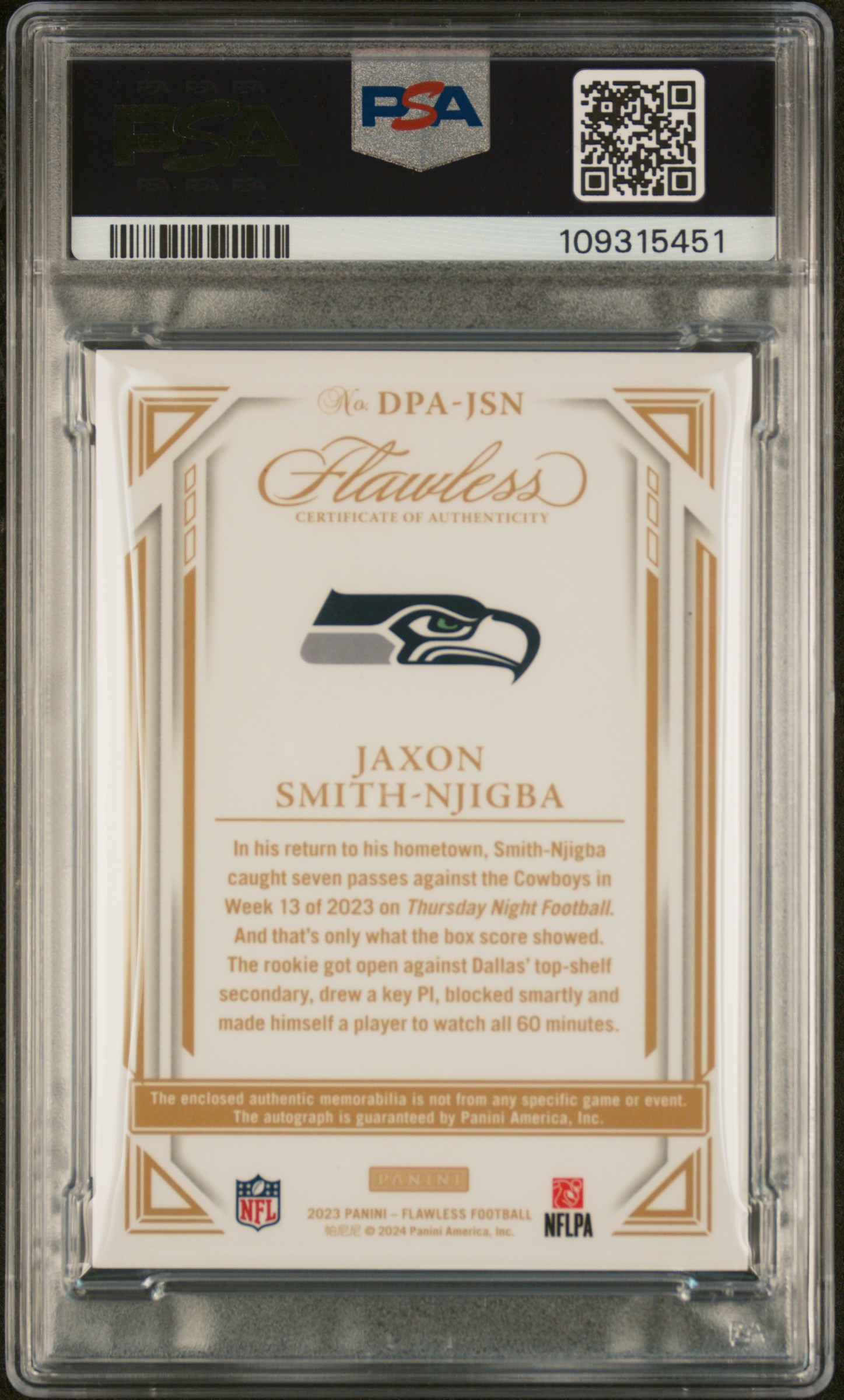 22-23 Panini RIO FERDINAND 直筆サイン 99シリ 22-23 Panini RIO FERDINAND 直筆サイン 99シリ 22-23 Panini