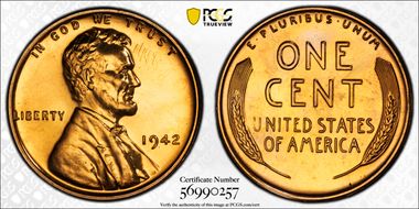 1942 1C PR65RD