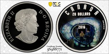 2016 $20 City on the Edge of Forever Star Trek - Colorized PR69DCAM